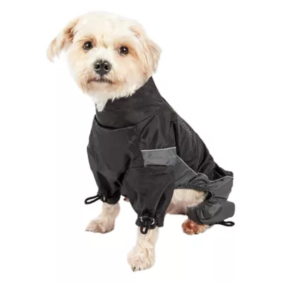 Product Touchdog Quantum-Ice Full-Bodied Adjustable and 3M Reflective Dog Jacket with Blackshark Technology
