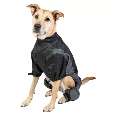 Product Touchdog Quantum-Ice Full-Bodied Adjustable and 3M Reflective Dog Jacket with Blackshark Technology