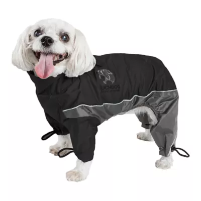Touchdog Quantum-Ice Full-Bodied Adjustable and 3M Reflective Dog Jacket with Blackshark Technology - Image 1