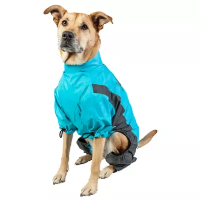 Product Touchdog Quantum-Ice Full-Bodied Adjustable and 3M Reflective Dog Jacket with Blackshark Technology