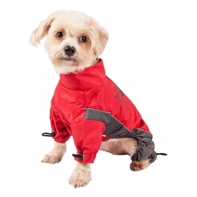Product Touchdog Quantum-Ice Full-Bodied Adjustable and 3M Reflective Dog Jacket with Blackshark Technology