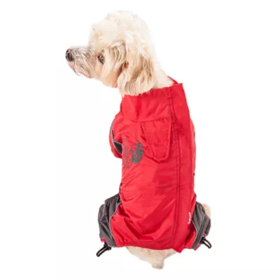 Product Touchdog Quantum-Ice Full-Bodied Adjustable and 3M Reflective Dog Jacket with Blackshark Technology