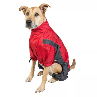 Product Touchdog Quantum-Ice Full-Bodied Adjustable and 3M Reflective Dog Jacket with Blackshark Technology
