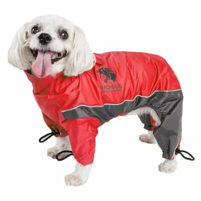 Touchdog Quantum-Ice Full-Bodied Adjustable and 3M Reflective Dog Jacket with Blackshark Technology - Image 1