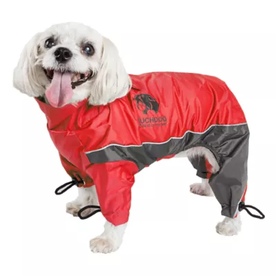 Product Touchdog Quantum-Ice Full-Bodied Adjustable and 3M Reflective Dog Jacket with Blackshark Technology