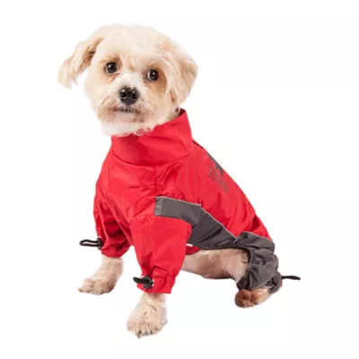 Product Touchdog Quantum-Ice Full-Bodied Adjustable and 3M Reflective Dog Jacket with Blackshark Technology