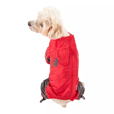 Product Touchdog Quantum-Ice Full-Bodied Adjustable and 3M Reflective Dog Jacket with Blackshark Technology
