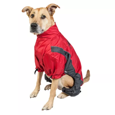 Product Touchdog Quantum-Ice Full-Bodied Adjustable and 3M Reflective Dog Jacket with Blackshark Technology