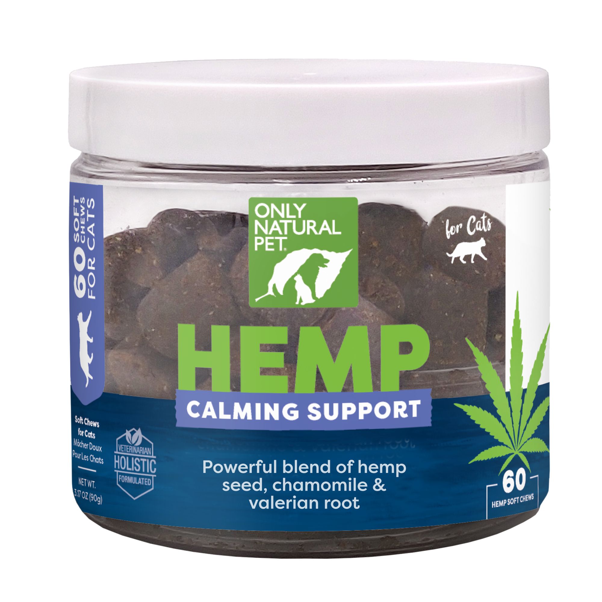 Only Natural Pet Hemp Calming Support 60 Ct