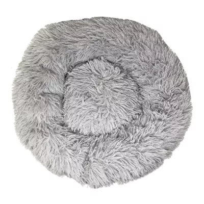 Product Pet Life Nestler High-Grade Plush and Soft Rounded Dog Bed