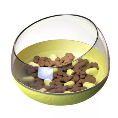 Product Pet Life Tumbowl Slow Feeder Pet Bowl, 5-cup