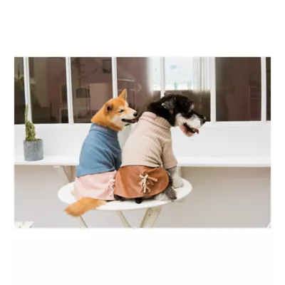 Product Touchdog Modress Fashion Designer Dog Sweater Dress