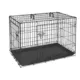 Product Top Paw® Double Door Folding Wire Dog Crate with Divider Panel