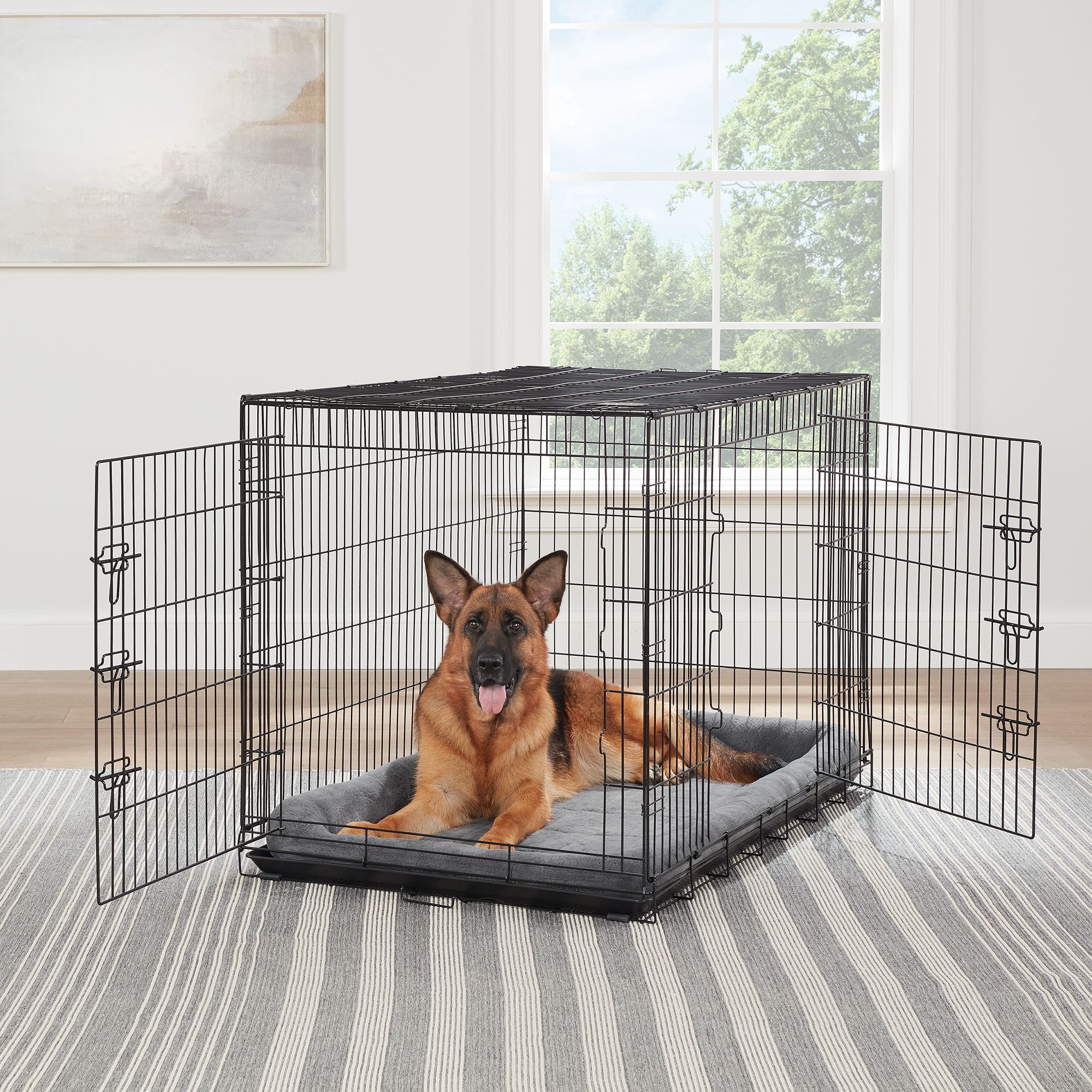 Top paw clearance folding crate 30