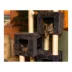 Armarkat 80-in Real Wood Cat Tower with Condos for Multiple Cats, Dark Gray image thumbnail 3