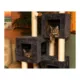 Product Armarkat 80-in Real Wood Cat Tower with Condos for Multiple Cats, Dark Gray