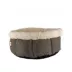Armarkat Cozy Beige and Gray Cat Bed image thumbnail 3