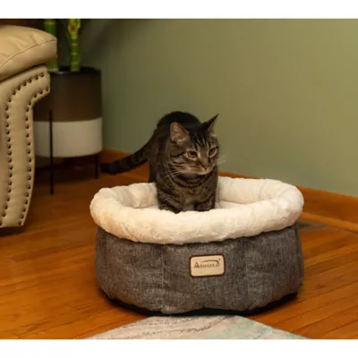 Product Armarkat Cozy Beige and Gray Cat Bed