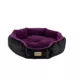 Product Armarkat Large Purple and Black Soft Cat Bed