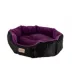 Armarkat Large Purple and Black Soft Cat Bed image thumbnail 4