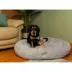 Armarkat Extra Large Fluffy Gray Round Cat Bed image thumbnail 7
