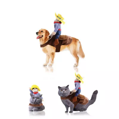 Product Pet Life Halloween Yeepaw Cowboy Dog & Cat Costume