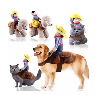 Product Pet Life Halloween Yeepaw Cowboy Dog & Cat Costume