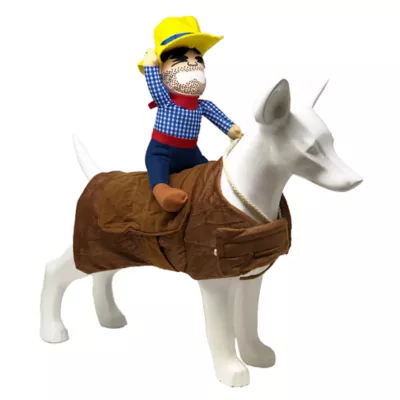 Pet Life Halloween Yeepaw Cowboy Dog & Cat Costume - Image 1