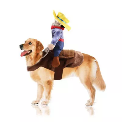 Pet Life Halloween Yeepaw Cowboy Dog & Cat Costume - Image 5
