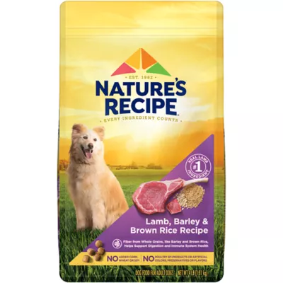 Product Nature's Recipe Adult Dry Dog Food - Lamb & Rice