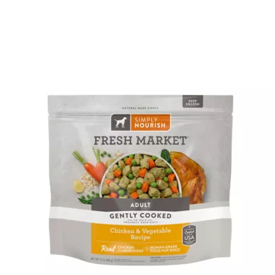 Product Simply Nourish® Fresh Market Adult Frozen Dog Food - Chicken & Vegetable