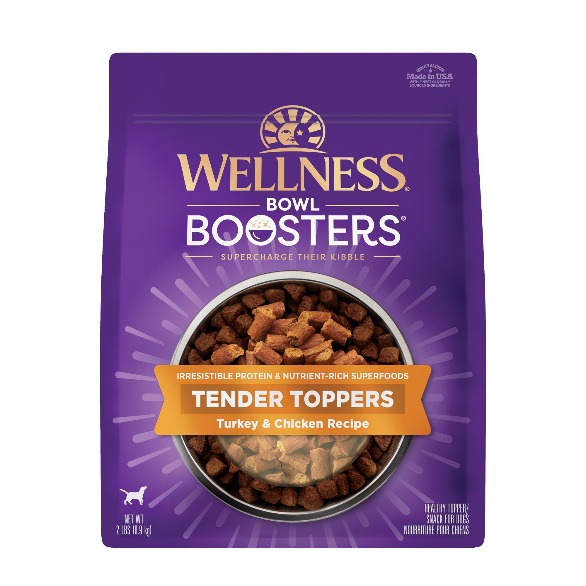 Wellness CORE Bowl Boosters Tender All Life Stage Dog Meal Topper 