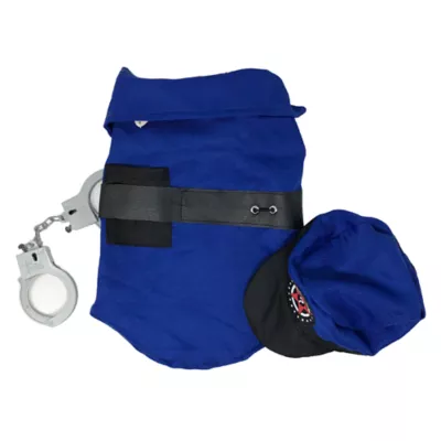 Pet Life Halloween Pawlice Pawtrol Police Dog & Cat Costume - Image 3
