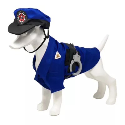 Pet Life Halloween Pawlice Pawtrol Police Dog & Cat Costume - Image 5