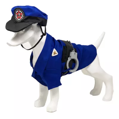 Product Pet Life Halloween Pawlice Pawtrol Police Dog & Cat Costume