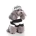 Pet Life Halloween Striped Retro Inmate Prisoner Uniform Dog & Cat Costume image thumbnail 3