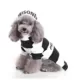Product Pet Life Halloween Striped Retro Inmate Prisoner Uniform Dog & Cat Costume