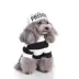 Pet Life Halloween Striped Retro Inmate Prisoner Uniform Dog & Cat Costume image thumbnail 3