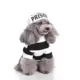 Product Pet Life Halloween Striped Retro Inmate Prisoner Uniform Dog & Cat Costume