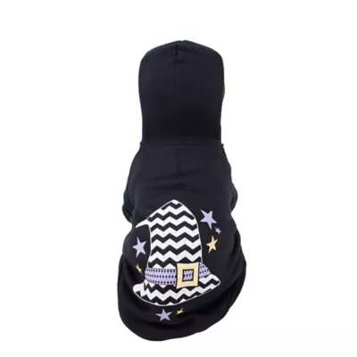 Product Pet Life Halloween LED Lighting Magical Hat Hooded Dog & Cat Sweatshirt