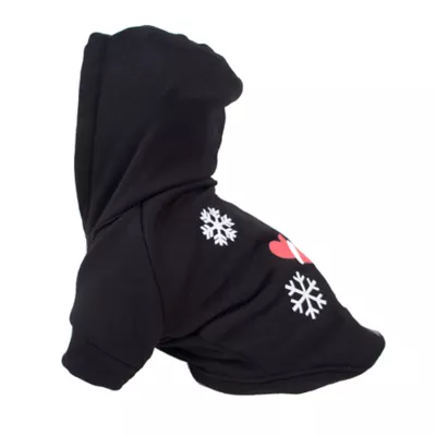 Pet Life LED Lighting Juggling Santa Hooded Dog Sweatshirt - Image 4