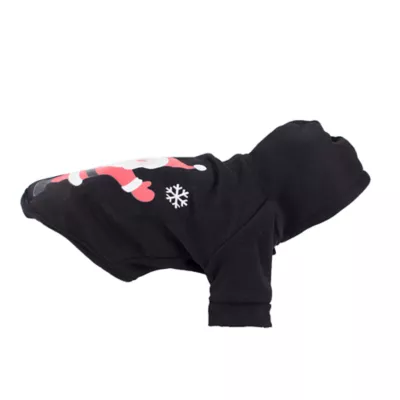 Pet Life LED Lighting Juggling Santa Hooded Dog Sweatshirt - Image 5