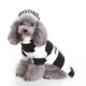 Product Pet Life Halloween Striped Retro Inmate Prisoner Uniform Dog & Cat Costume