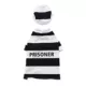 Product Pet Life Halloween Striped Retro Inmate Prisoner Uniform Dog & Cat Costume
