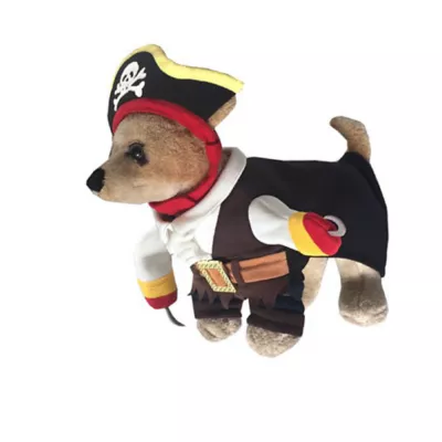 Pet Life Halloween Captain Snuggles Pirate Dog & Cat Costume - Image 3