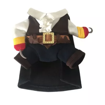 Pet Life Halloween Captain Snuggles Pirate Dog & Cat Costume - Image 4