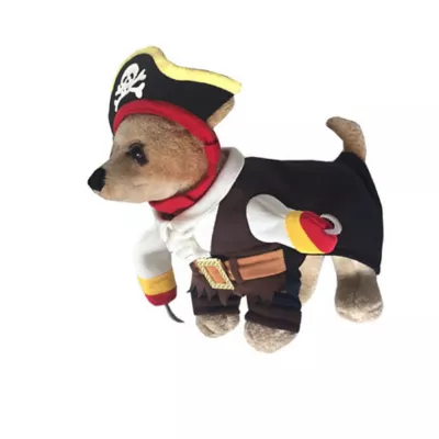 Product Pet Life Halloween Captain Snuggles Pirate Dog & Cat Costume