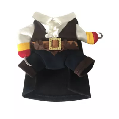 Product Pet Life Halloween Captain Snuggles Pirate Dog & Cat Costume