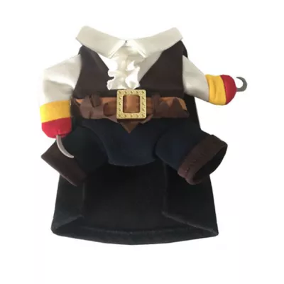 Product Pet Life Halloween Captain Snuggles Pirate Dog & Cat Costume