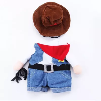 Product Pet Life Halloween Rodeo Bones Cowboy Dog & Cat Costume